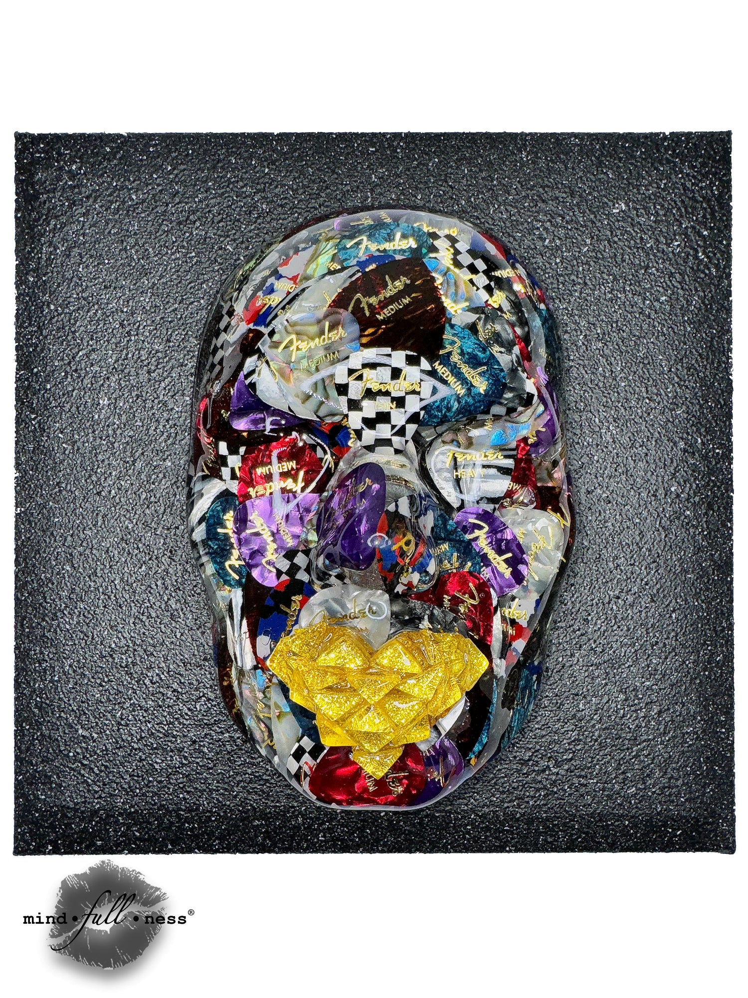 Acoustic Guitar Sculpture, Acoustic, Abstract Face Sculpture Wall Art, Epoxy Art, 3D Face Sculpture on Canvas, Housewarming Gift - Couture Underground