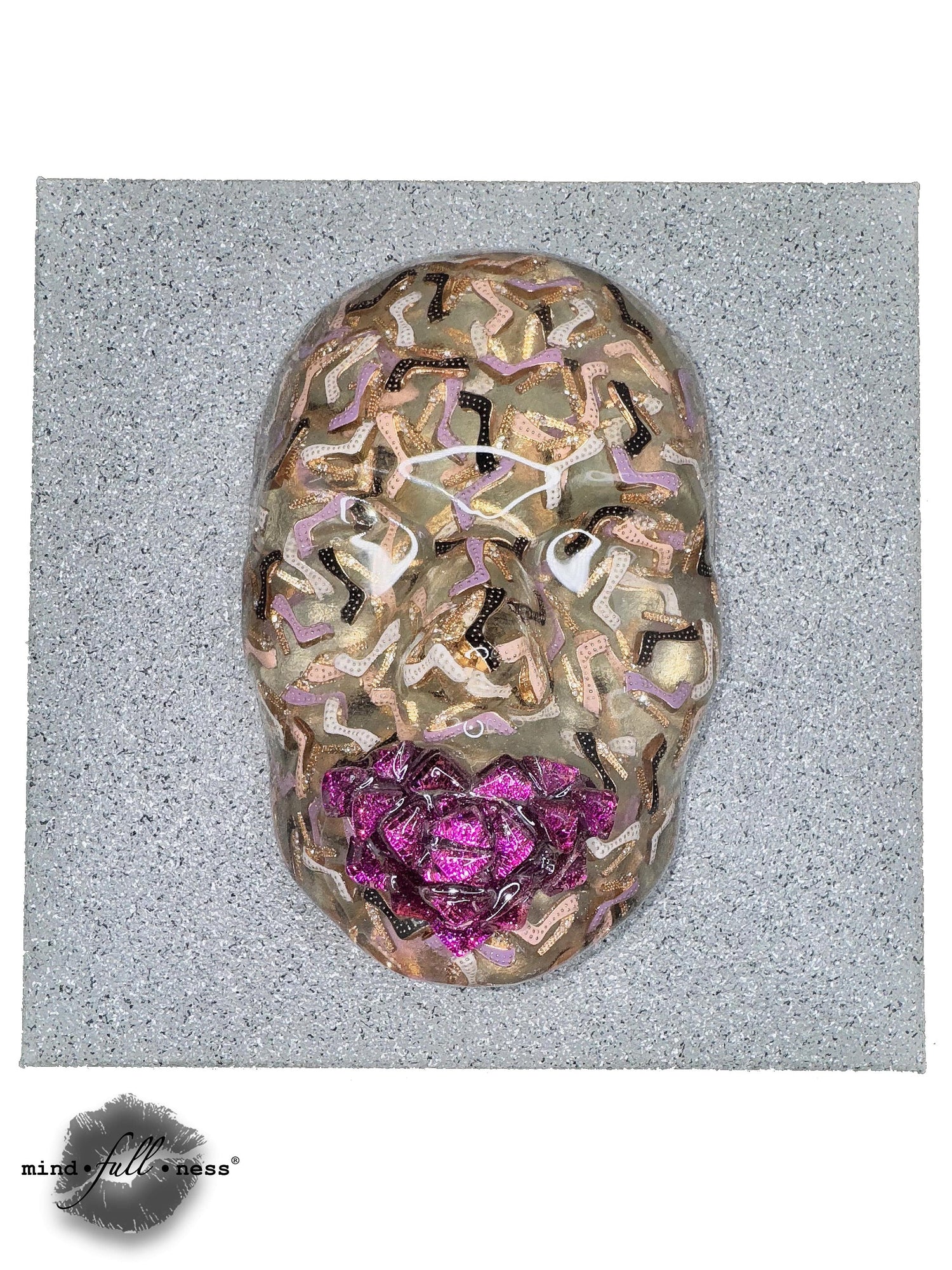 Heels Face Sculpture, Cinderella, Feminist Wall Art, Modern Sculpture Wall Art, 3D Sculpture Shoes Wall Art, Wall Decoration, Epoxy Sculpture - Couture Underground