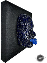 Evil Eyes Face Sculpture Art, Karma & Fate Spiritual Art, 3D Face Sculpture on Canvas, Face Art for Aesthetic Room Decor