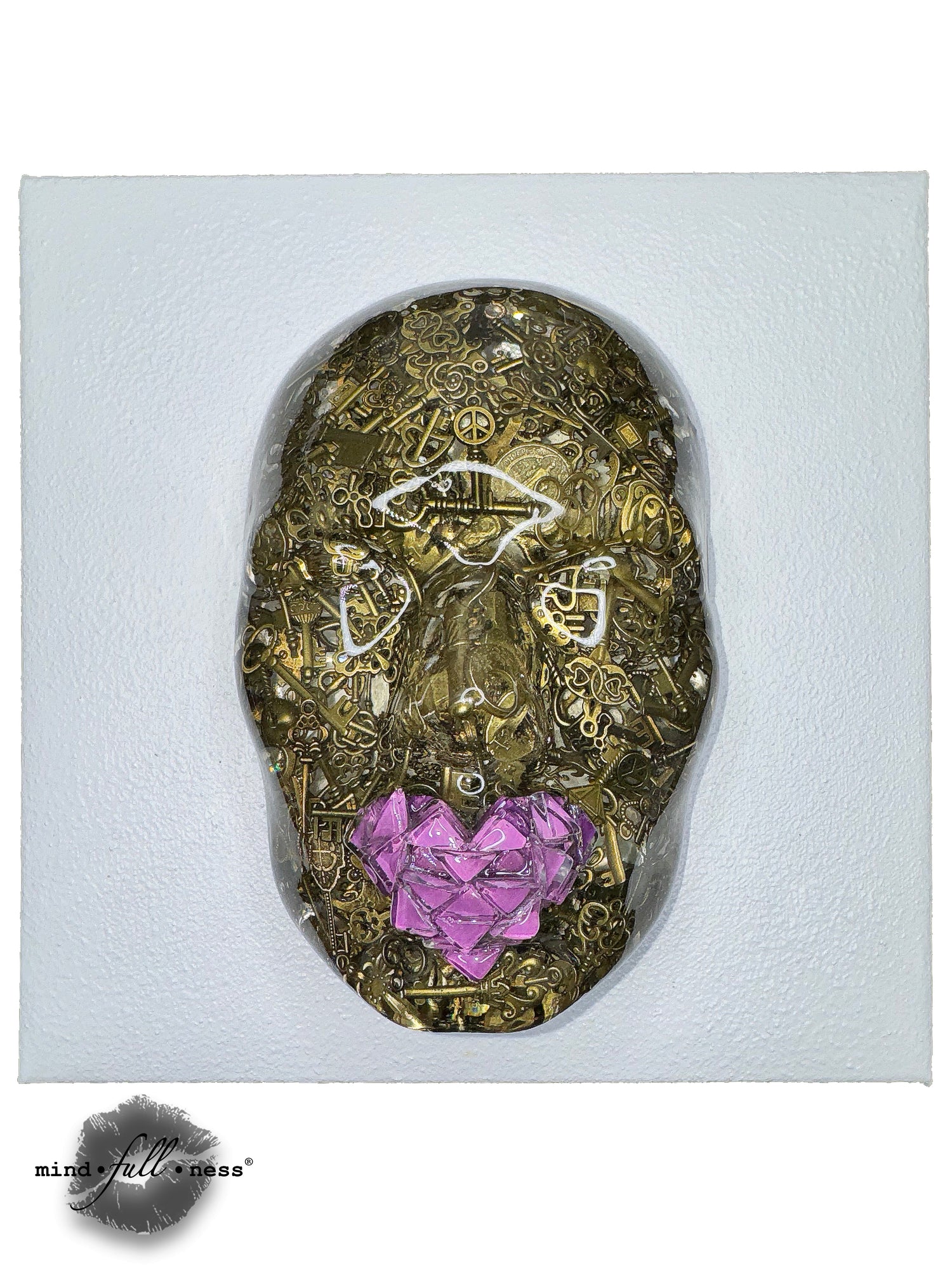 Face Sculpture Art, The Locksmith, Wall Sculpture, Unique Sculpture 3d Wall Art, Housewarming Gift for Room Decor - Couture Underground