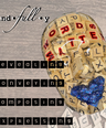 Mosaic Tile Face Sculpture | The Elocutionist | Wooden Words Wall Art | 3D Face Sculpture on Canvas | Unique Aesthetic Room Décor | Scrabble Tiles - Couture Underground, LLC