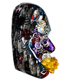 Acoustic Guitar Sculpture | Abstract Face Art | 3D Epoxy Wall Art | Acoustic Music Sculpture | Unique Canvas Sculpture | Housewarming Gift - Couture Underground, LLC