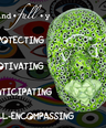 Green Evil Eye Face Sculpture Art | Dream Fulfillment and Good Health | 3D Wall Sculpture | Face Sculpture on Black Canvas | Home Protection - Couture Underground, LLC