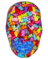 Der Gummibär Gummy Bears Face Sculpture | Colorful 3D Modern Wall Art | Playful Epoxy Resin Sculpture for Home, Party, Kids Rooms - Couture Underground