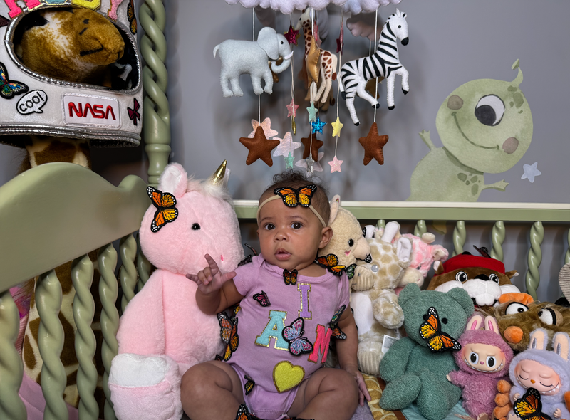 Ruby Lynn smiling – Baby of the Year 2025 contestant
