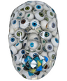 Eyeball Sculpture Art - Omniscient | Abstract Face Hanging Wall Art | Handmade 3D Modern Sculpture - Couture Underground, LLC