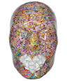 Pop Tart | Sprinkles Face Art | 3D Face Sculpture | Colorful Mosaic Tile Wall Art | Unique Home Decor | Fun Housewarming Gift | Epoxy Art Sculpture - Couture Underground, LLC