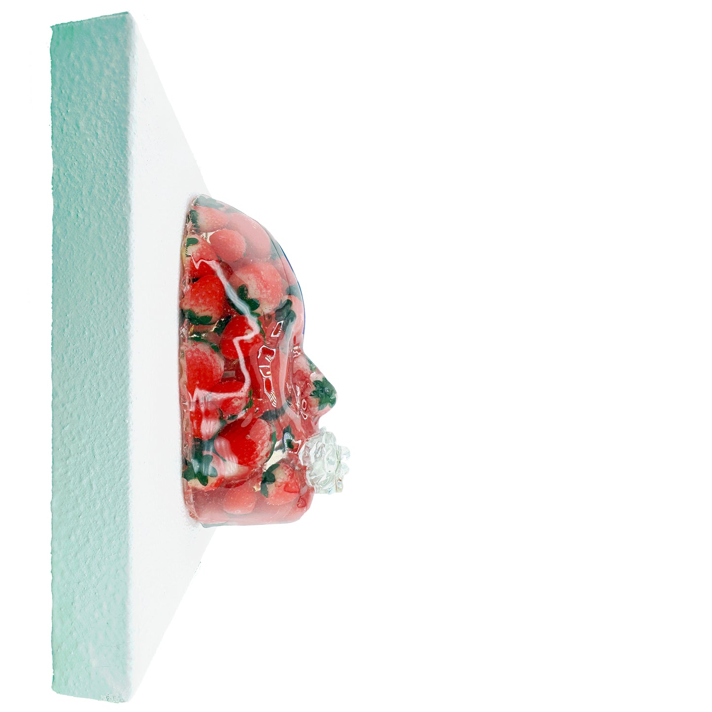 Shortcake | Epoxy Resin Face Sculpture | Pleasure & Worth - Couture Underground, LLC