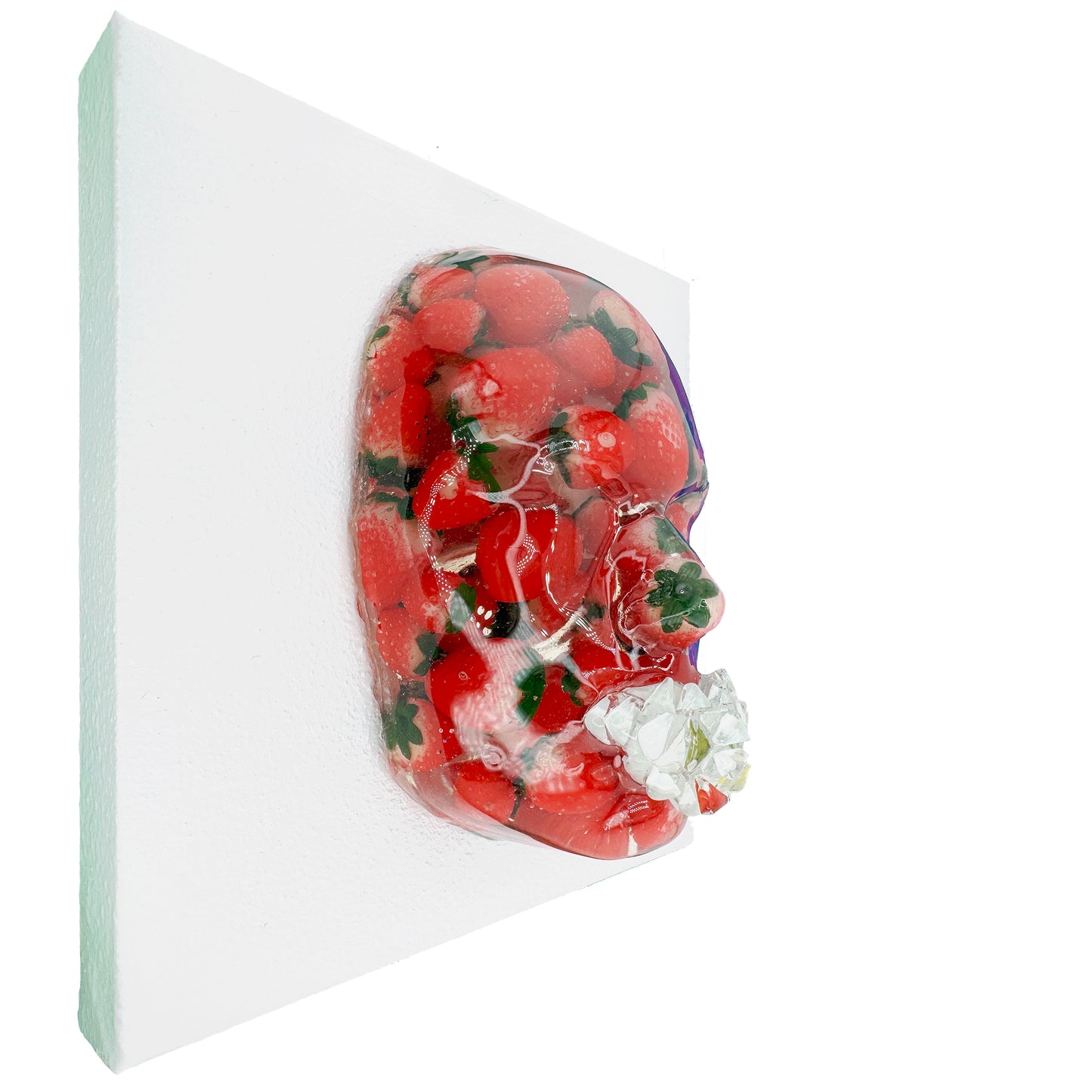 Shortcake | Epoxy Resin Face Sculpture | Pleasure & Worth - Couture Underground, LLC