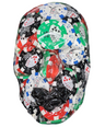 Poker Chips Face Sculpture Art | The Dealer | 3D Face Sculpture on Canvas | Casino Chips Face Art | Unique Wall Sculpture for Home Décor - Couture Underground, LLC