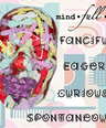 Girl Hair Barrettes Sculpture | The Goody Girl | Face Sculpture Wall Art | Hair Accessories 3D Face Art on Grey Canvas | Fun Home Décor for Kids - Couture Underground, LLC