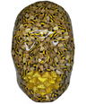 Gold Honeybee Sculpture Art - The Honey Maker | Bee Lover Decor, 3D Face Sculpture, Wall Art for Home & Office - Couture Underground, LLC