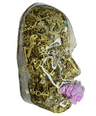 Face Sculpture Art | The Locksmith | 3D Wall Sculpture | Unique Wall Art | Housewarming Gift | Mystery and Sophistication Decor - Couture Underground, LLC