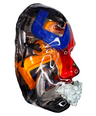 Epoxy Art Face Sculpture | The Vise Gripper | 3D Face Sculpture on Black Canvas | Modern Home Décor | Housewarming Gift Idea - Couture Underground, LLC