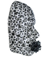Soccer Ball Face Sculpture - Tiki-Taka | 3D Mosaic Epoxy Art | Modern Sports-Themed Wall Decor - Couture Underground, LLC