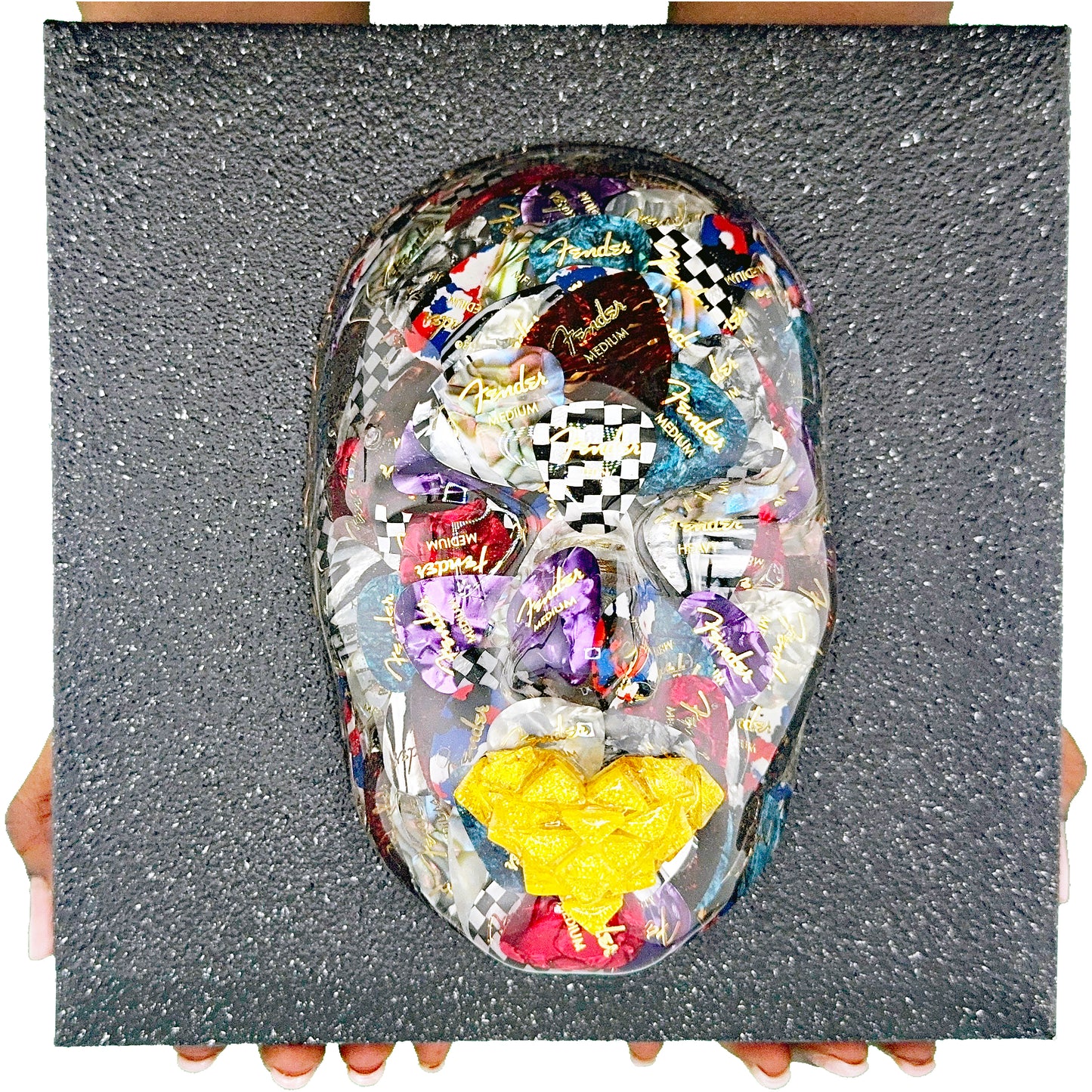 Acoustic | Contemporary Epoxy Resin Sculpture - Couture Underground, LLC