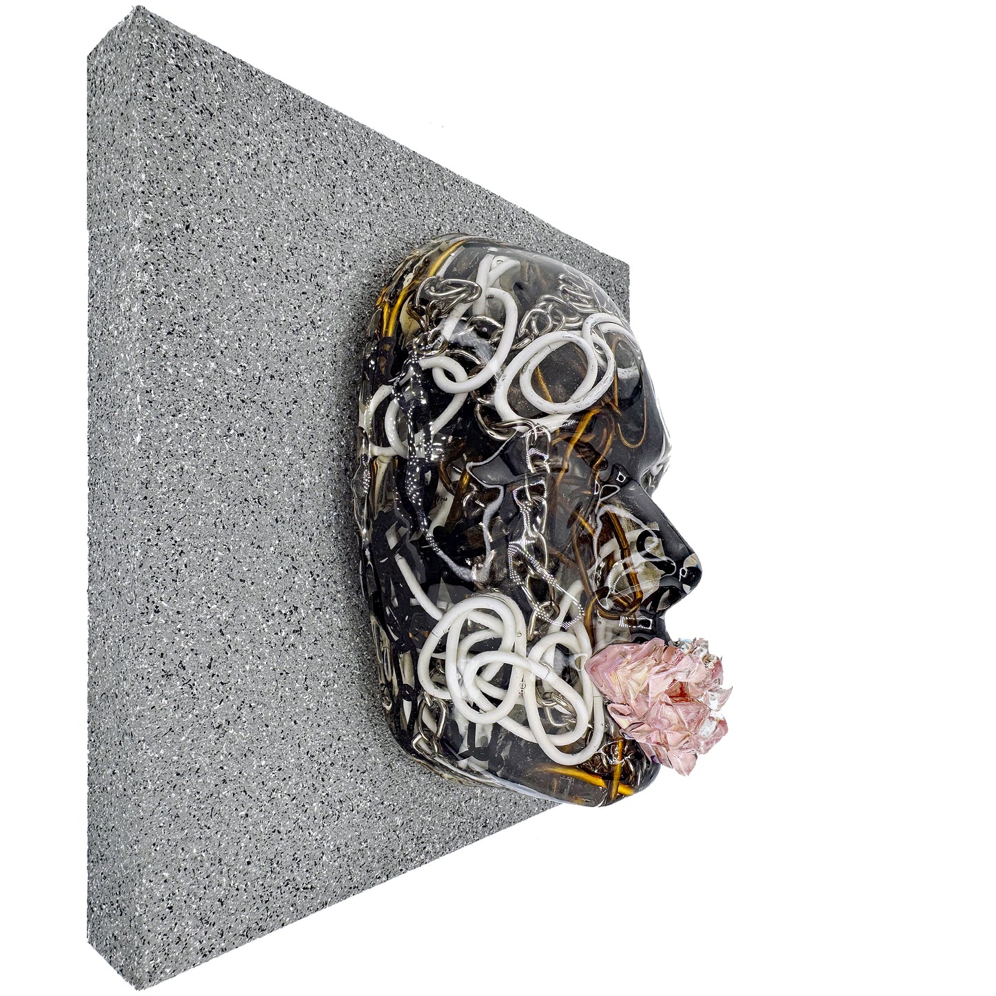 Chained and Bound | Contemporary Epoxy Resin Sculpture - Couture Underground, LLC
