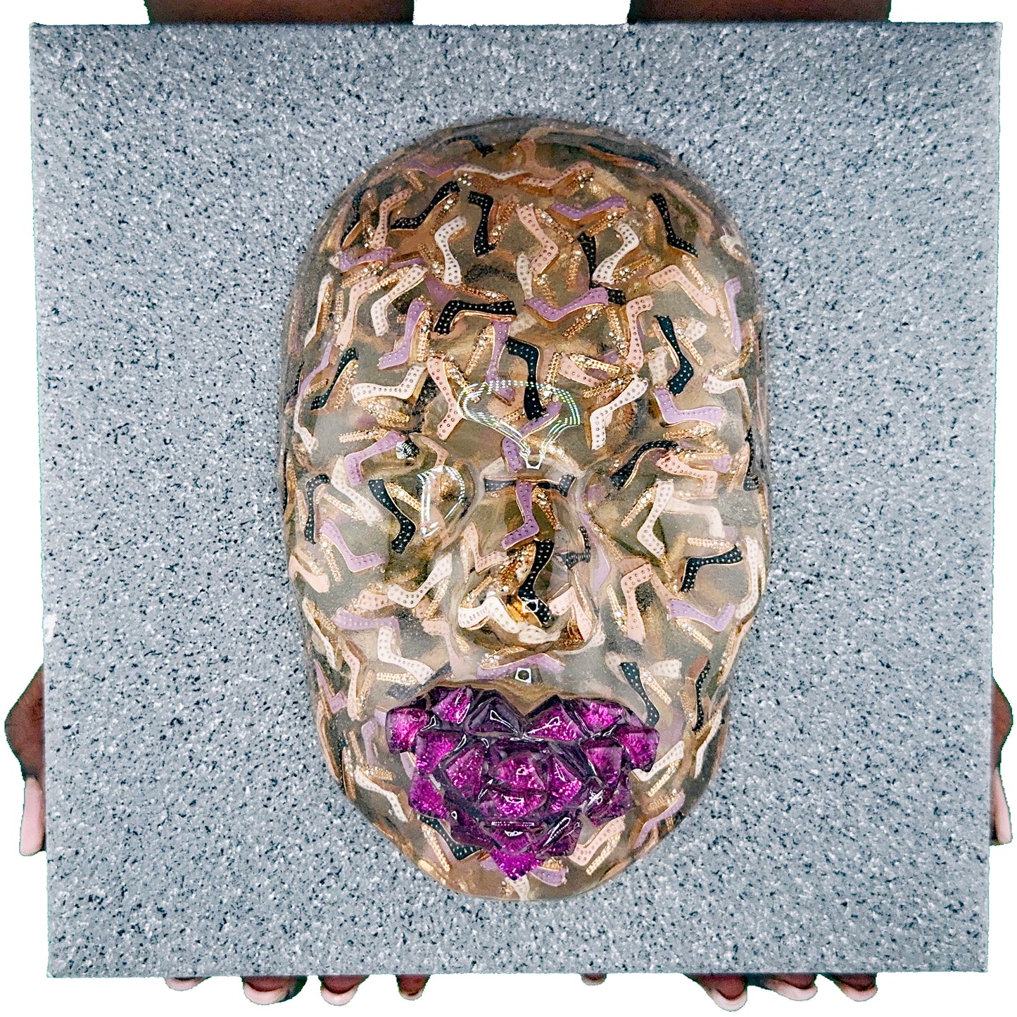 Cinderella | Contemporary Epoxy Resin Sculpture - Couture Underground, LLC
