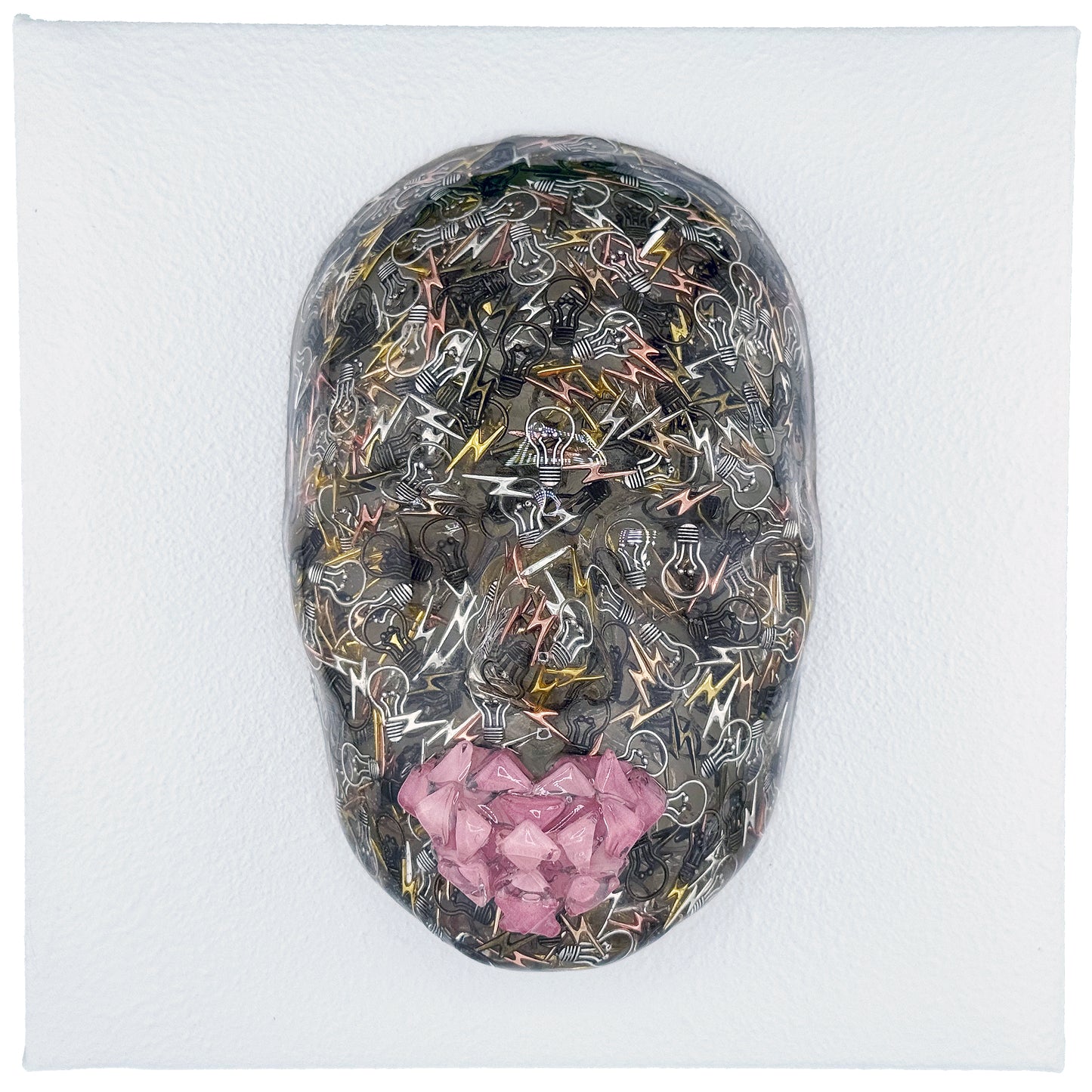 Closed Circuit | Contemporary Epoxy Resin Sculpture - Couture Underground, LLC