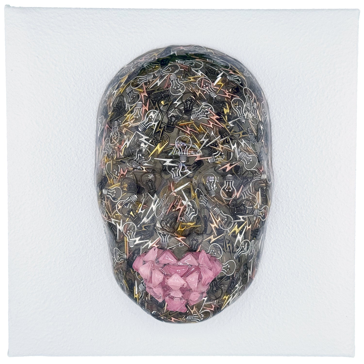 Closed Circuit | Contemporary Epoxy Resin Sculpture - Couture Underground, LLC