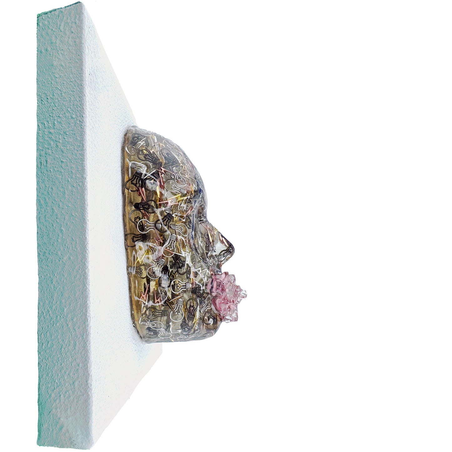 Closed Circuit | Contemporary Epoxy Resin Sculpture - Couture Underground, LLC