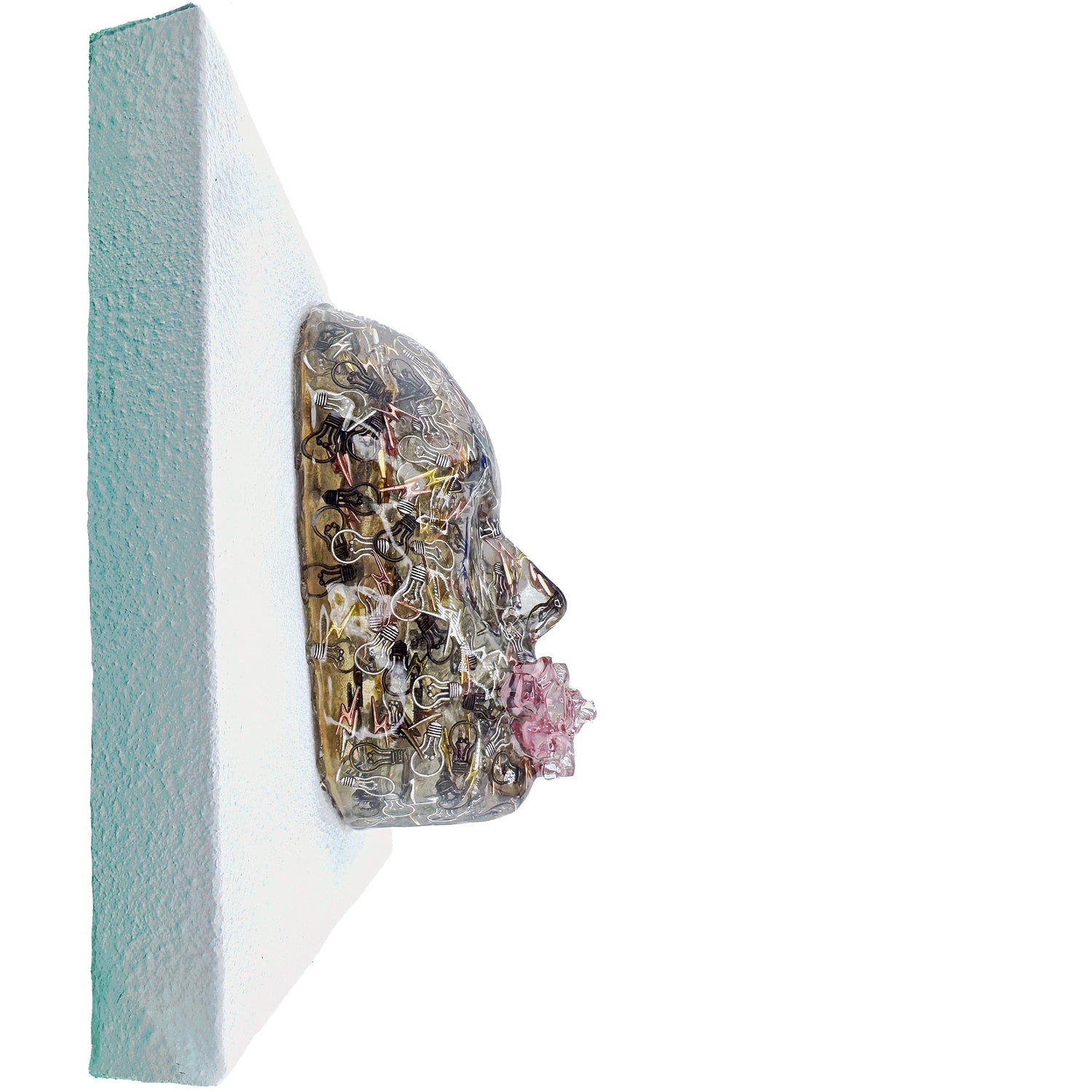 Closed Circuit | Contemporary Epoxy Resin Sculpture - Couture Underground, LLC