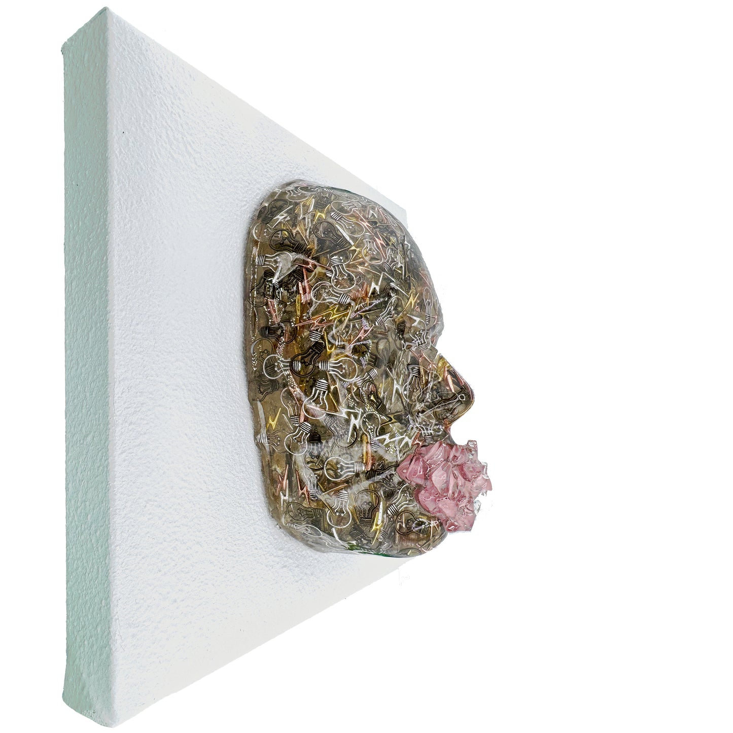 Closed Circuit | Contemporary Epoxy Resin Sculpture - Couture Underground, LLC