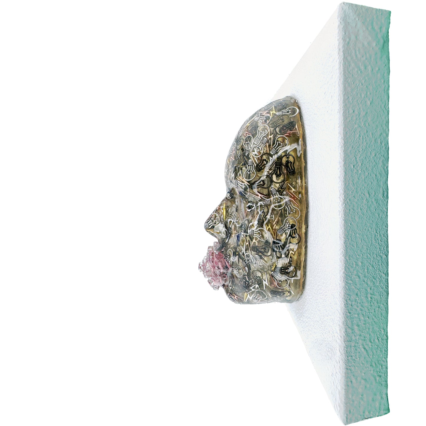 Closed Circuit | Contemporary Epoxy Resin Sculpture - Couture Underground, LLC