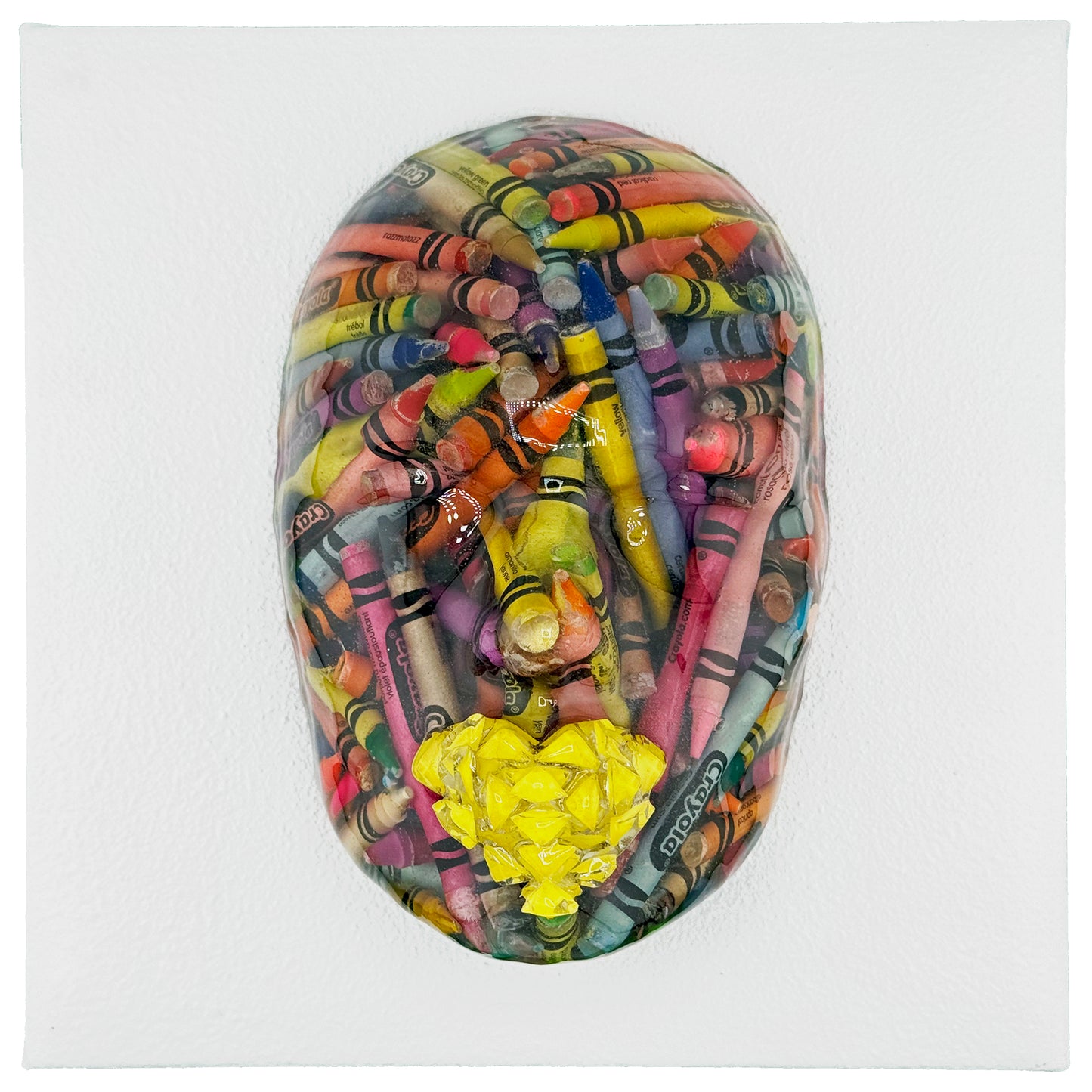 Color Me Outside the Lines | Contemporary Epoxy Resin Sculpture - Couture Underground, LLC