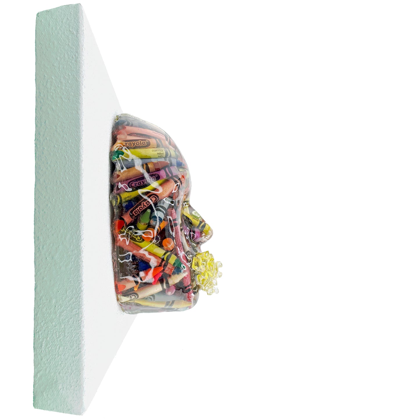 Color Me Outside the Lines | Contemporary Epoxy Resin Sculpture - Couture Underground, LLC