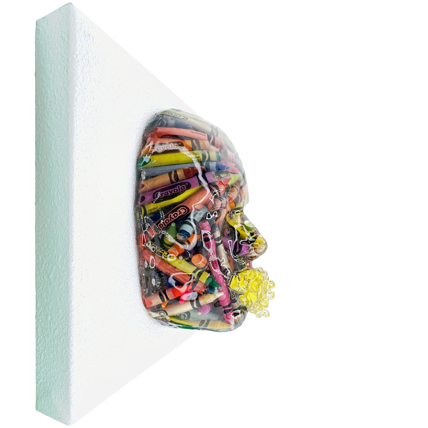 Color Me Outside the Lines | Contemporary Epoxy Resin Sculpture - Couture Underground, LLC