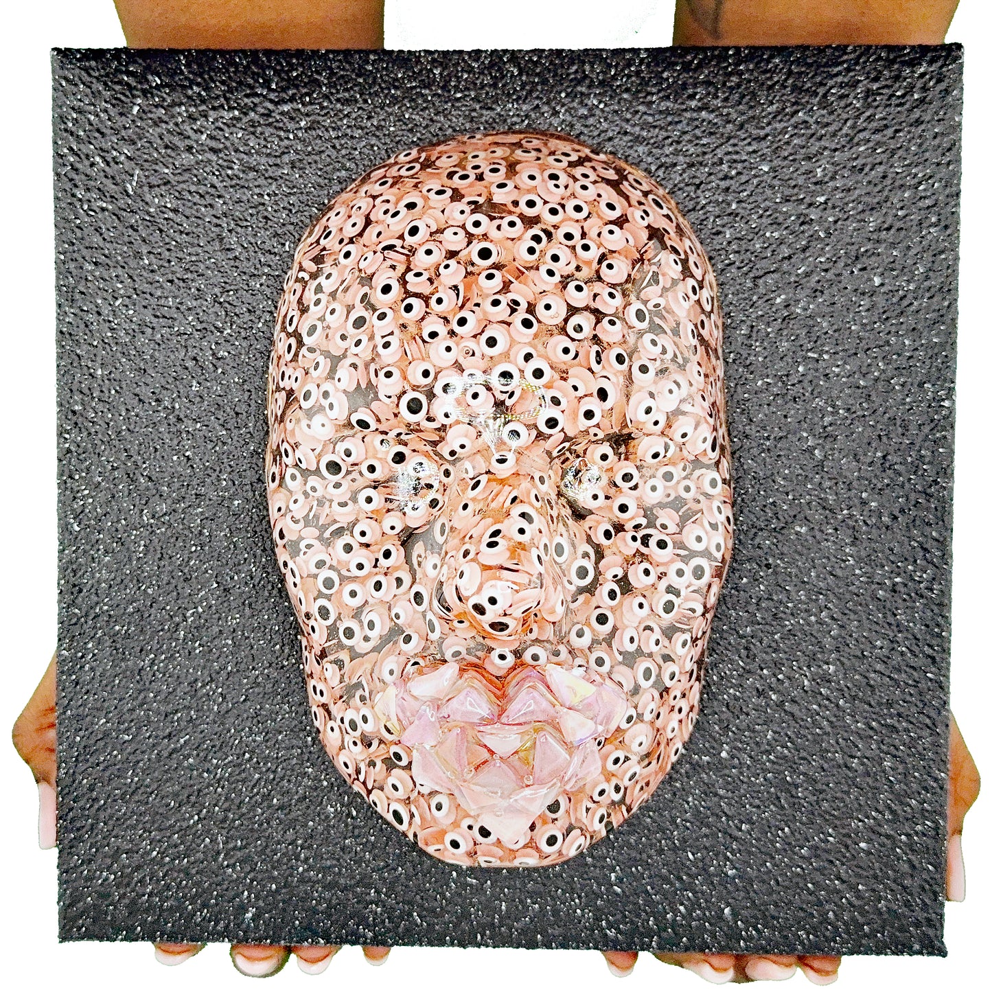 Contentment in Friendship | Contemporary Epoxy Resin Sculpture - Couture Underground, LLC