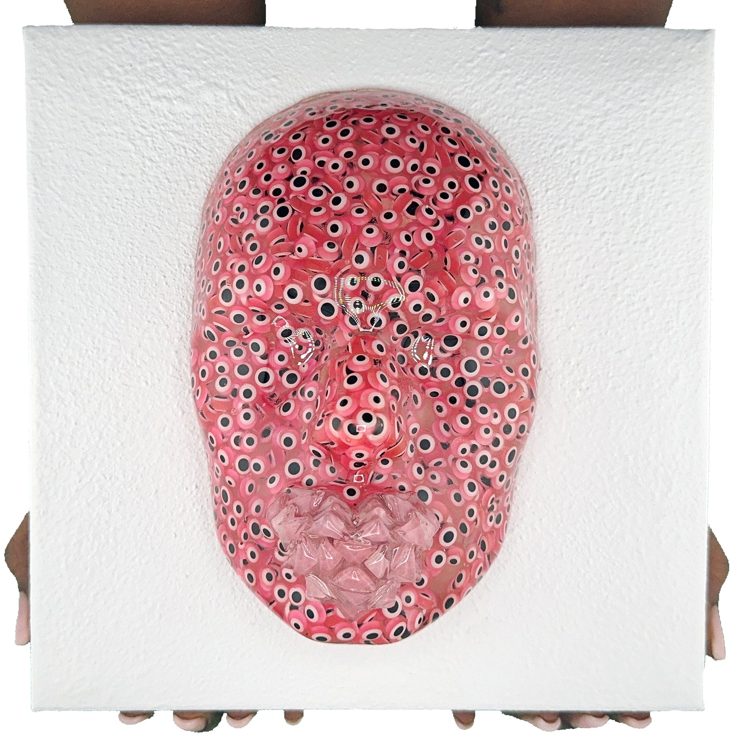 Contentment in Love | Contemporary Epoxy Resin Sculpture - Couture Underground, LLC