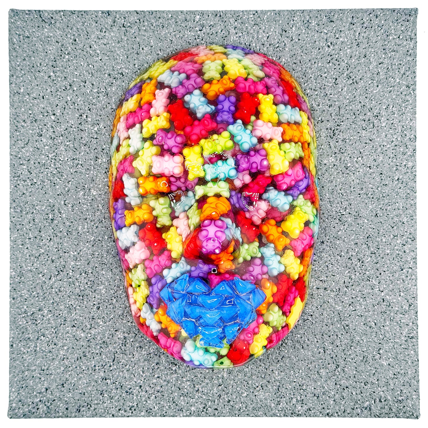 Der Gummibär Gummy Bears | Contemporary Epoxy Resin Sculpture - Couture Underground, LLC