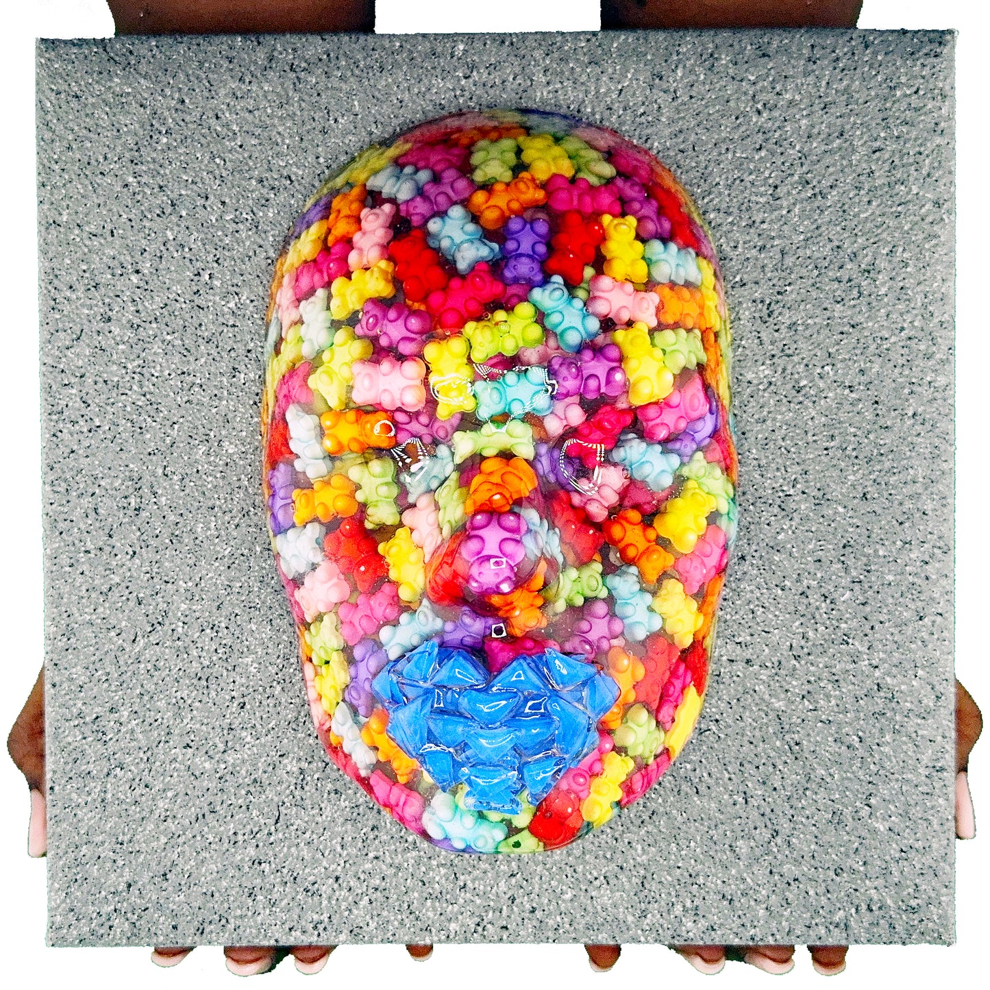 Der Gummibär Gummy Bears | Contemporary Epoxy Resin Sculpture - Couture Underground, LLC