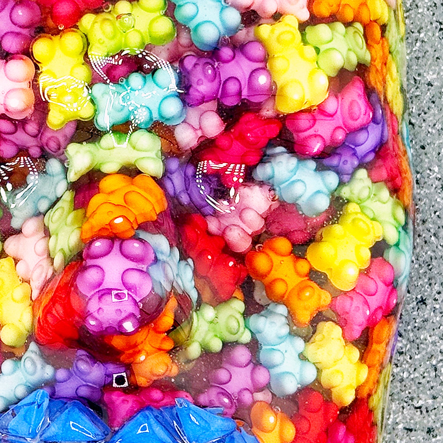 Der Gummibär Gummy Bears | Contemporary Epoxy Resin Sculpture - Couture Underground, LLC