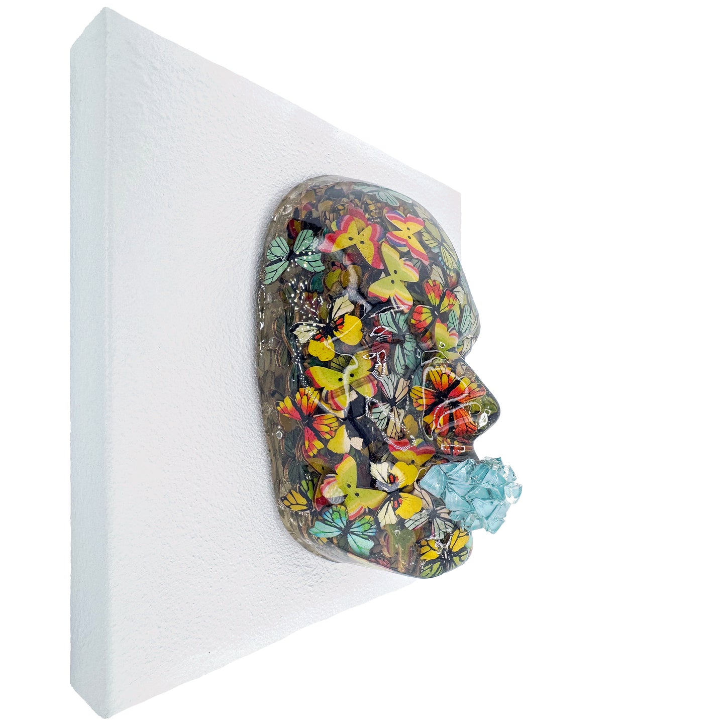 Flutter | Contemporary Epoxy Resin Sculpture - Couture Underground, LLC