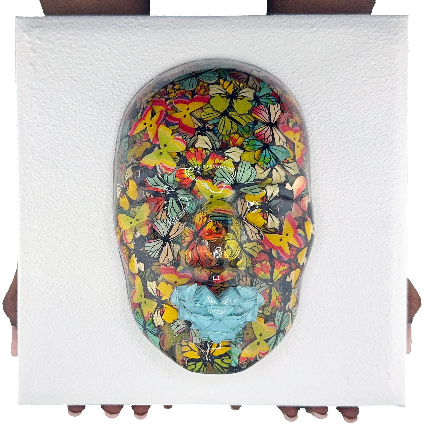 Flutter | Contemporary Epoxy Resin Sculpture - Couture Underground, LLC
