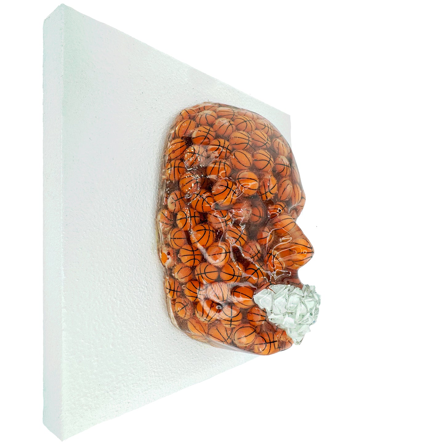 Free Throw | Contemporary Epoxy Resin Sculpture - Couture Underground, LLC