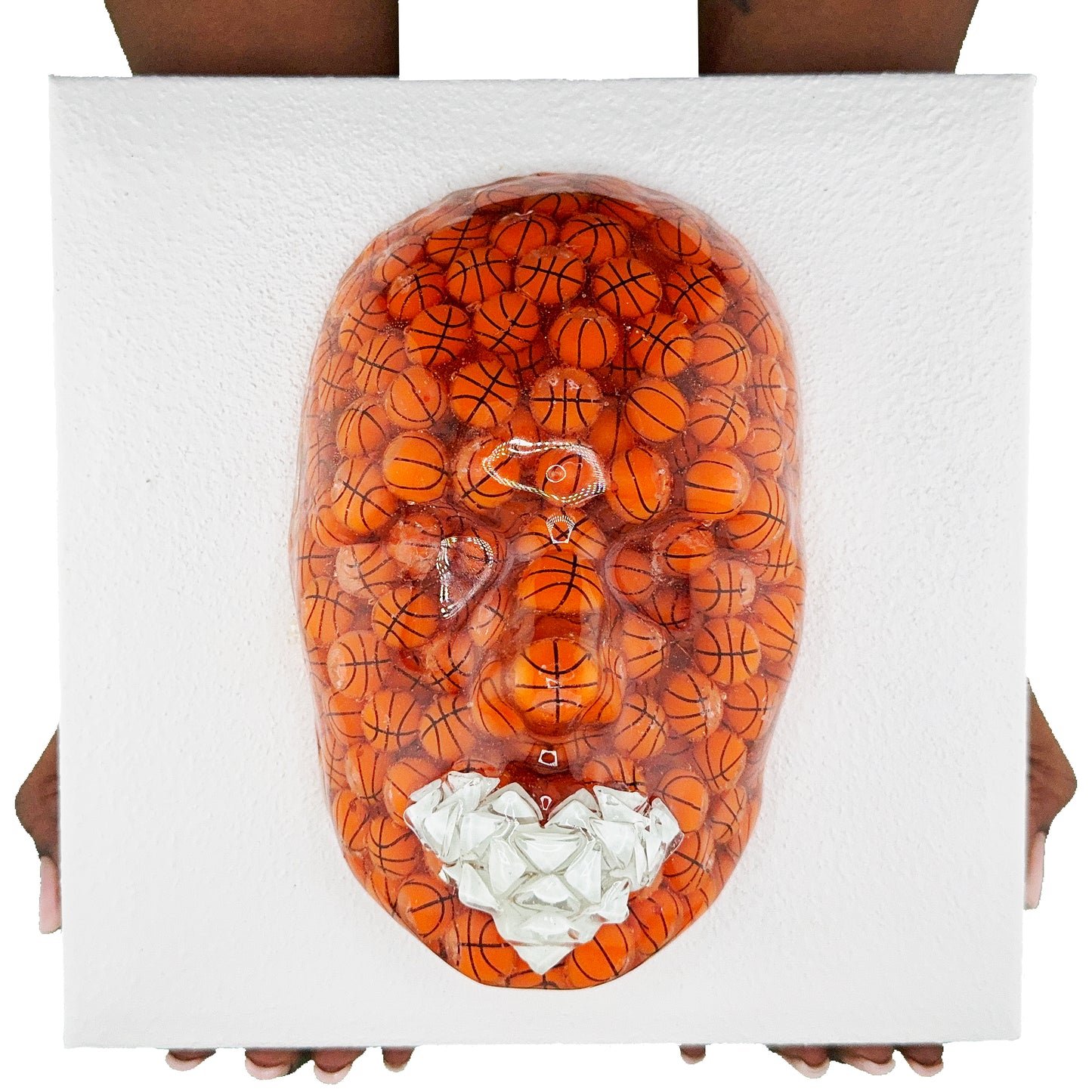 Free Throw | Contemporary Epoxy Resin Sculpture - Couture Underground, LLC