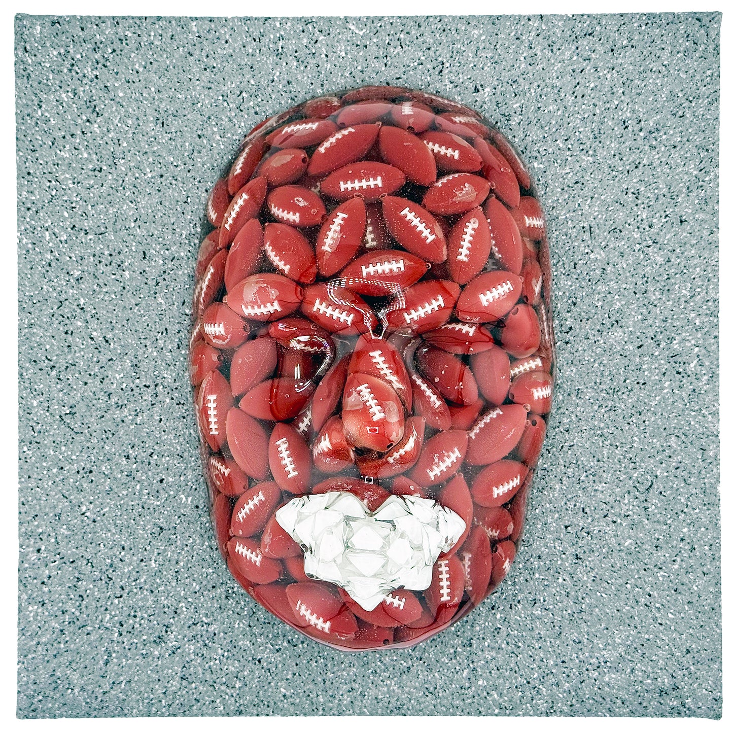 Fumbled | Contemporary Epoxy Resin Sculpture - Couture Underground, LLC