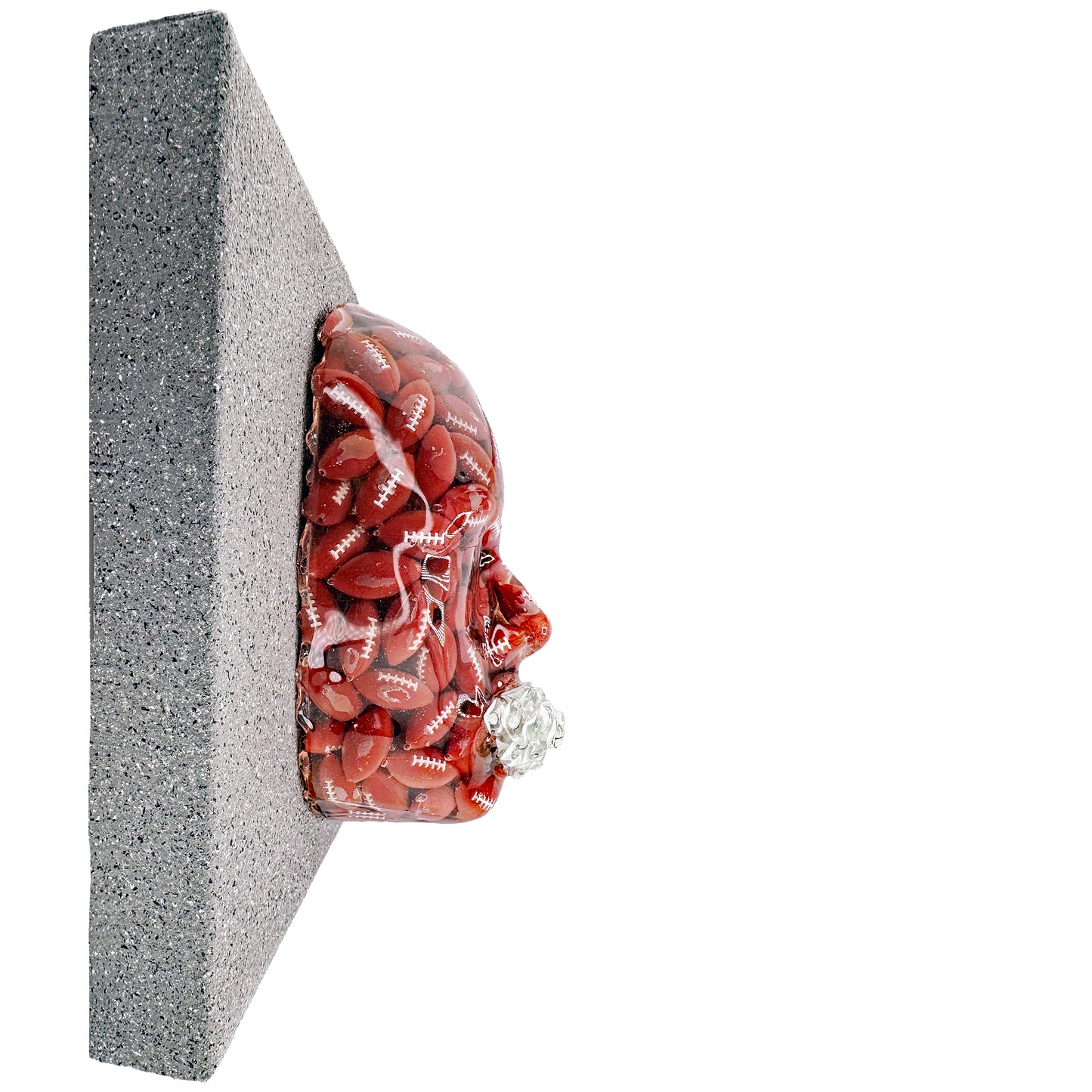 Fumbled | Contemporary Epoxy Resin Sculpture - Couture Underground, LLC