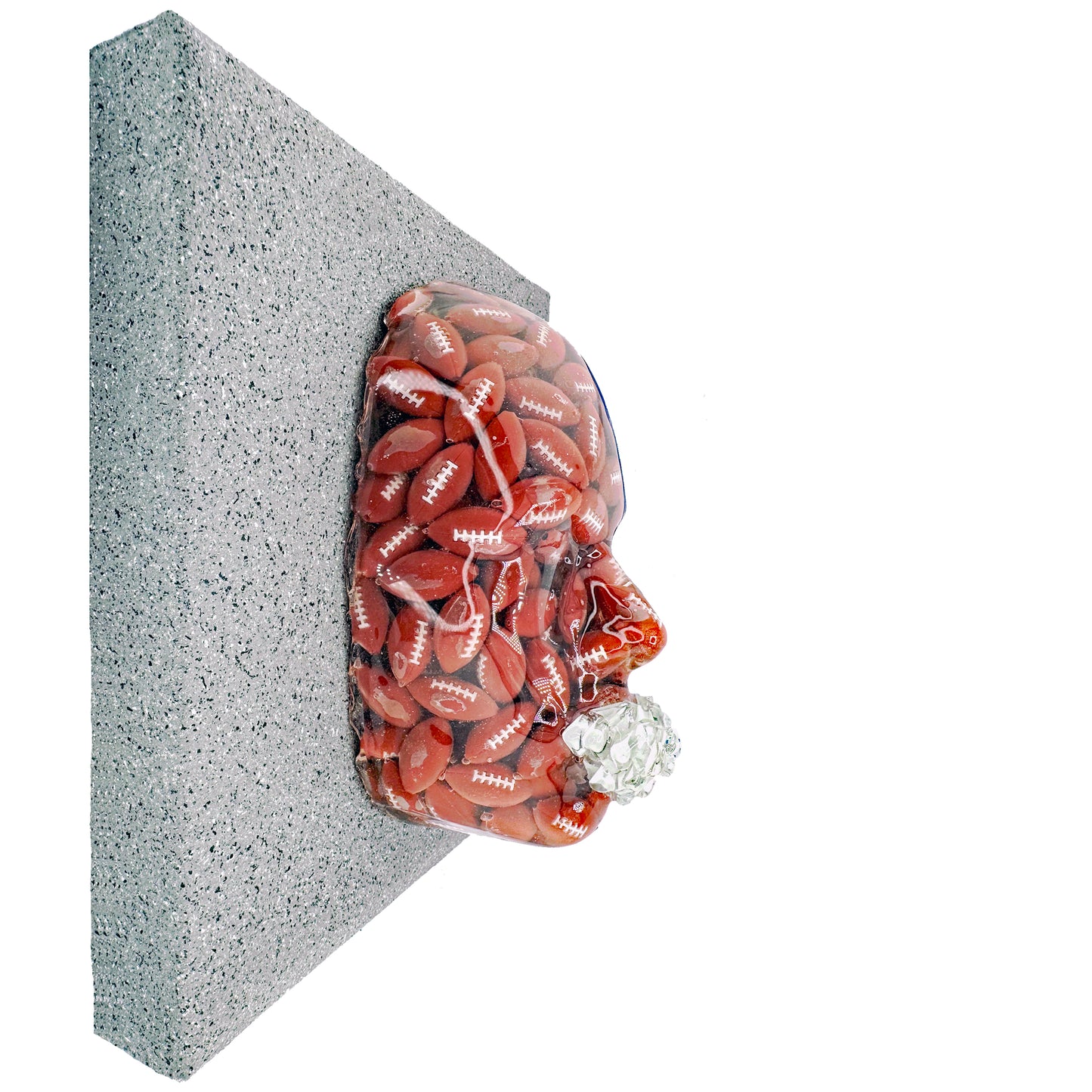 Fumbled | Contemporary Epoxy Resin Sculpture - Couture Underground, LLC