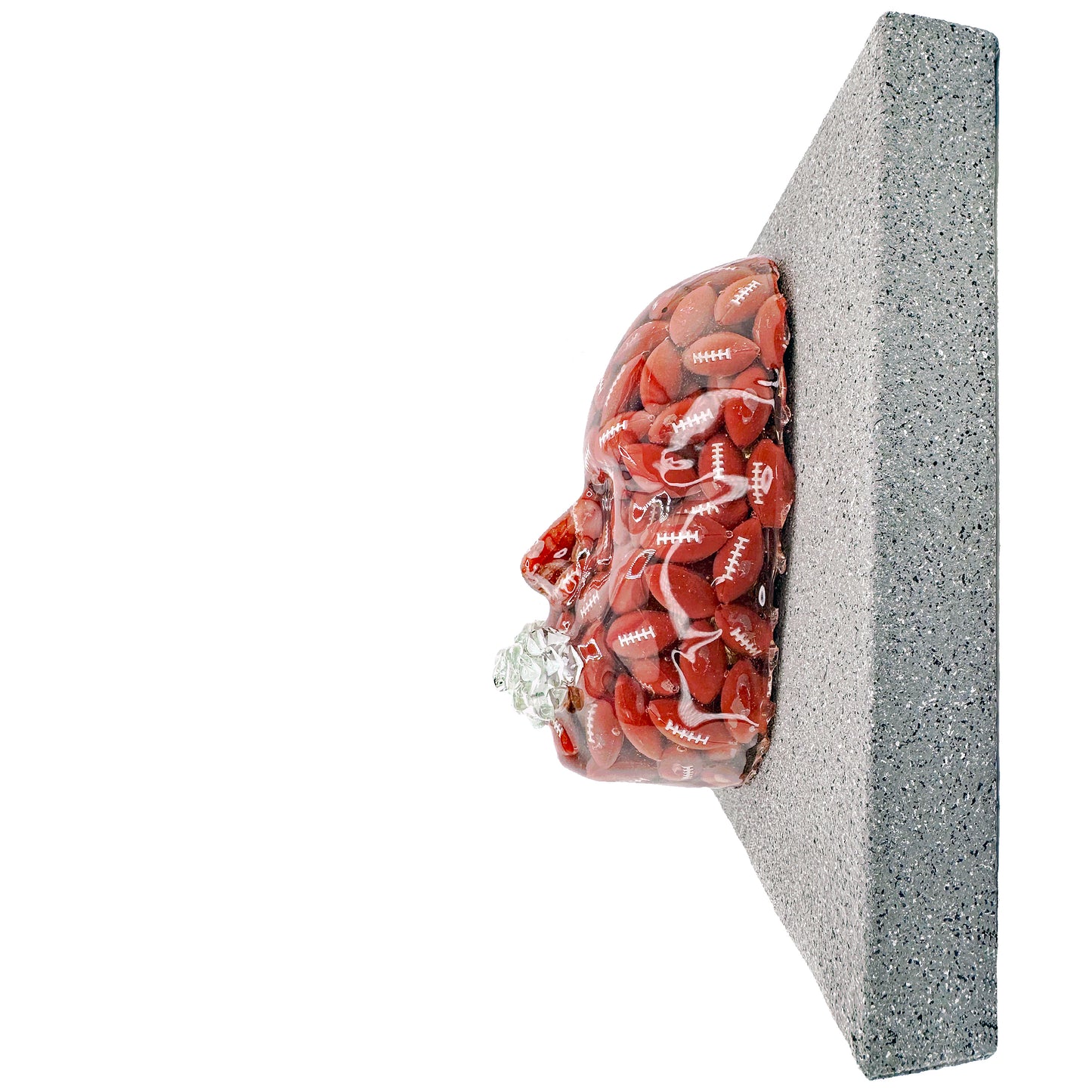 Fumbled | Contemporary Epoxy Resin Sculpture - Couture Underground, LLC