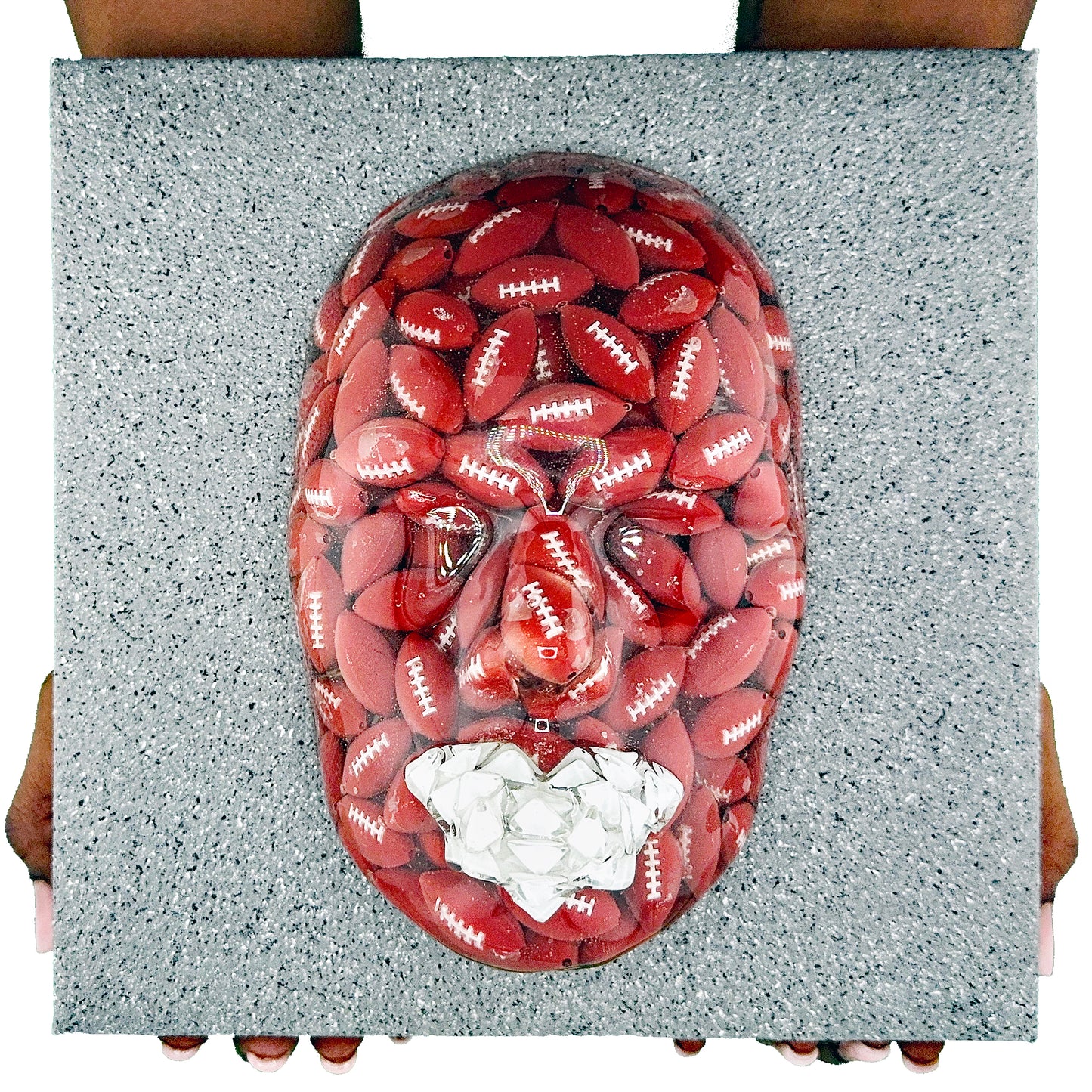 Fumbled | Contemporary Epoxy Resin Sculpture - Couture Underground, LLC