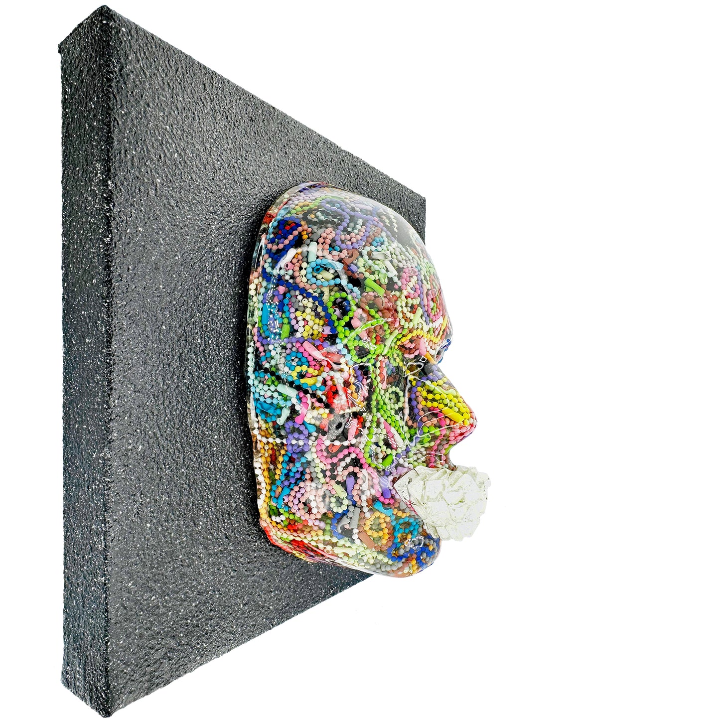 Funfetti | Contemporary Epoxy Resin Sculpture - Couture Underground, LLC
