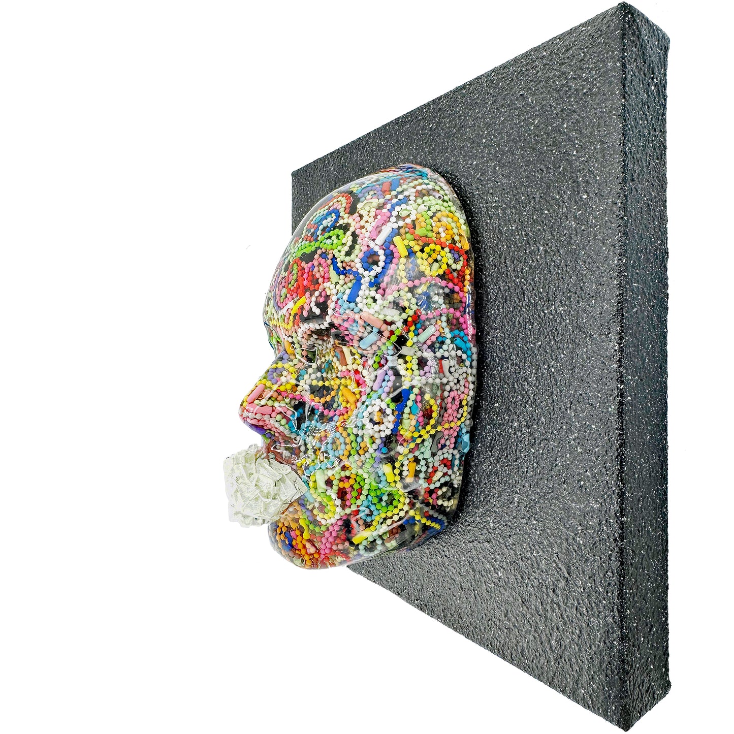 Funfetti | Contemporary Epoxy Resin Sculpture - Couture Underground, LLC