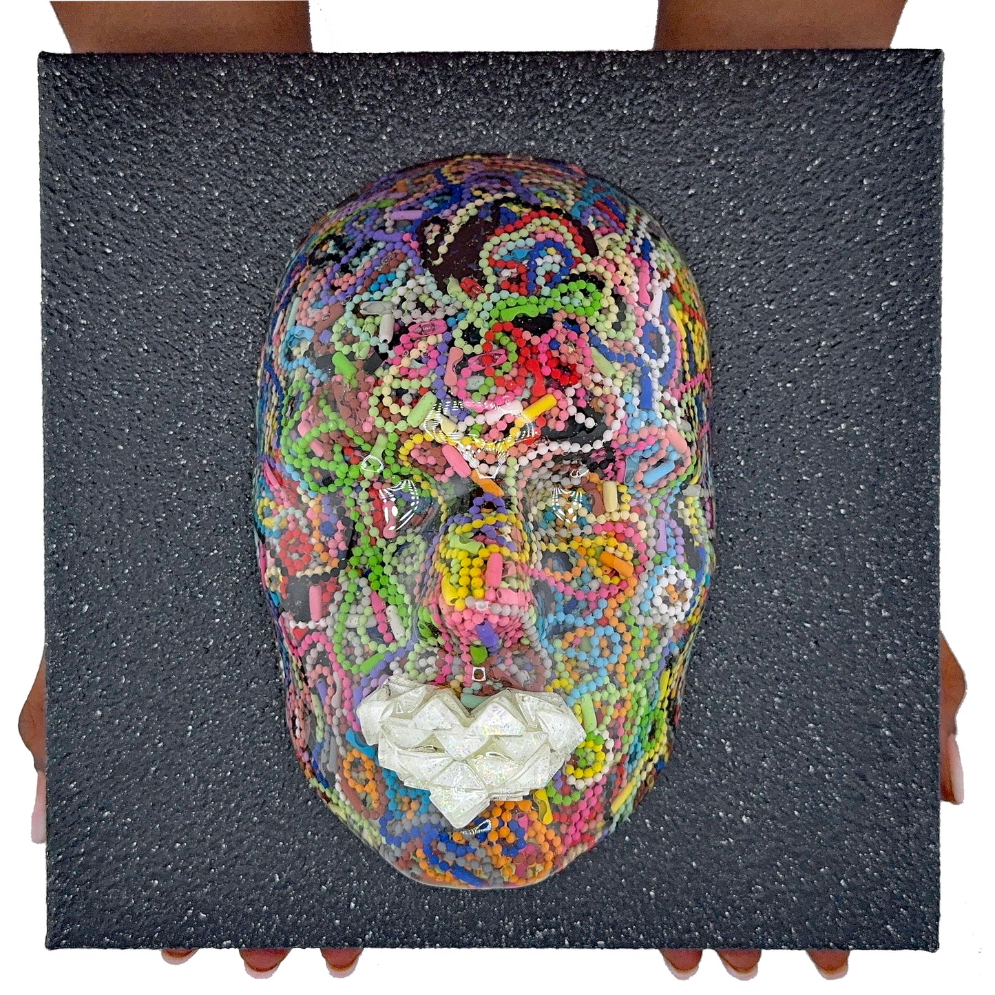 Funfetti | Contemporary Epoxy Resin Sculpture - Couture Underground, LLC