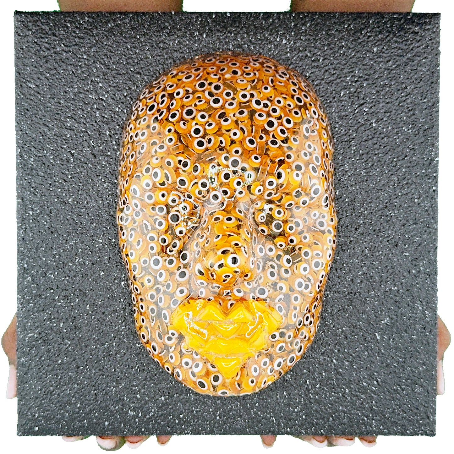Happiness and Playfulness | Contemporary Epoxy Resin Sculpture - Couture Underground, LLC