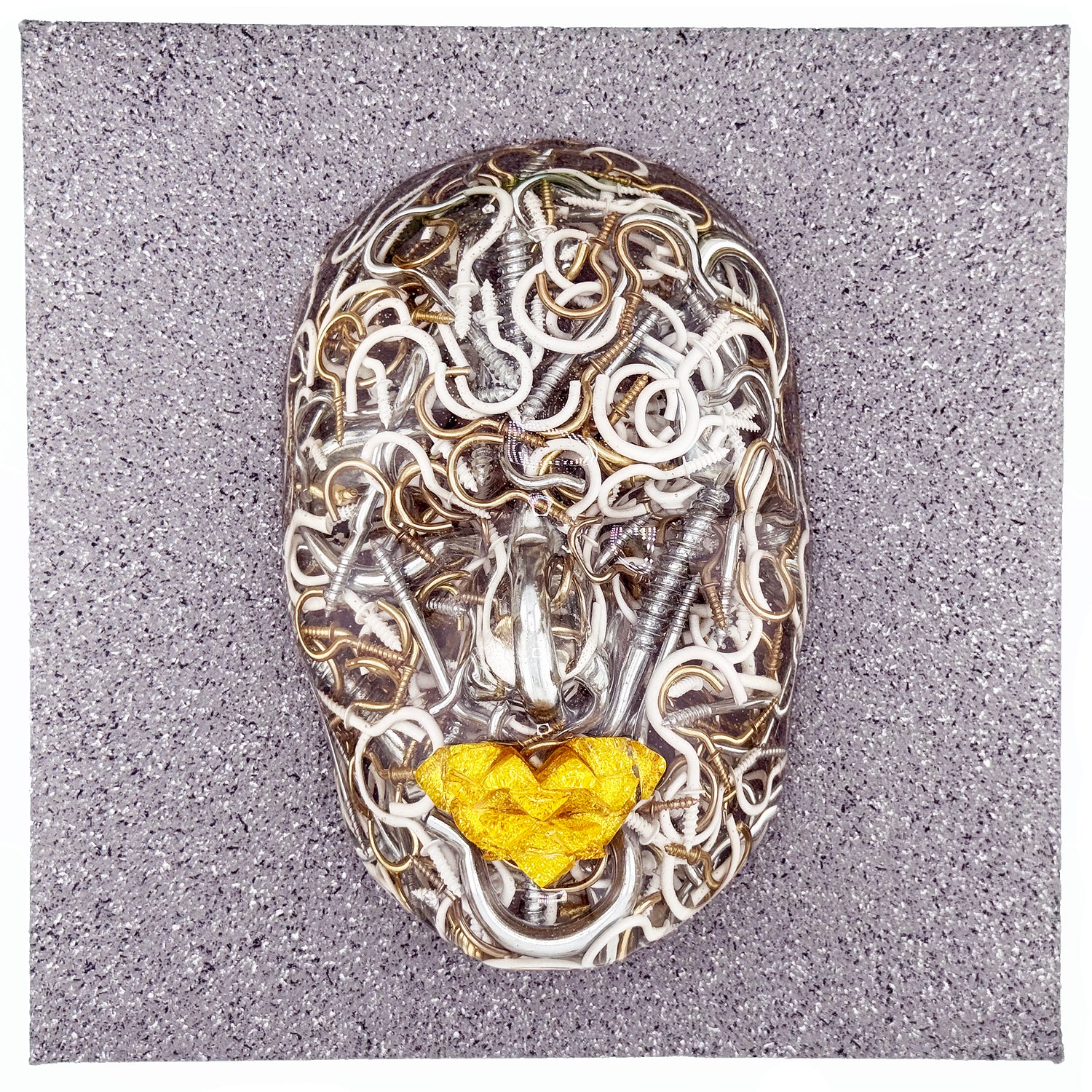 Hooked | Contemporary Epoxy Resin Sculpture - Couture Underground, LLC